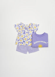 Blouse Baby Girl Faina Purlpe - فستان
