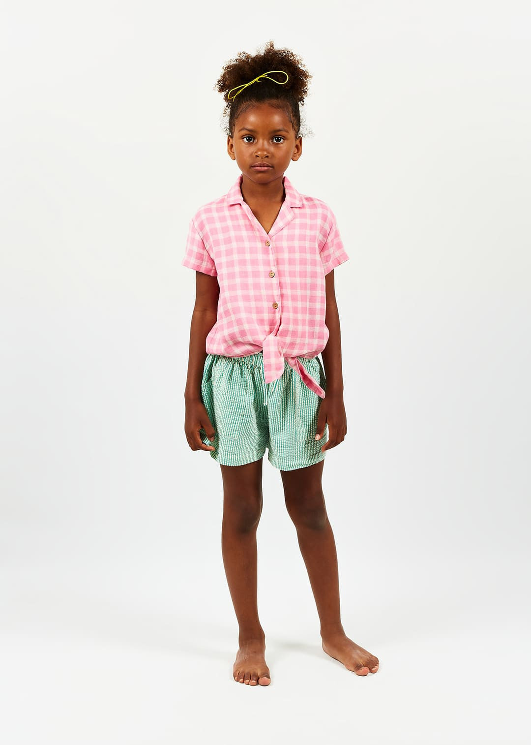 Blouse Girl Fleurande Pink - يلهث