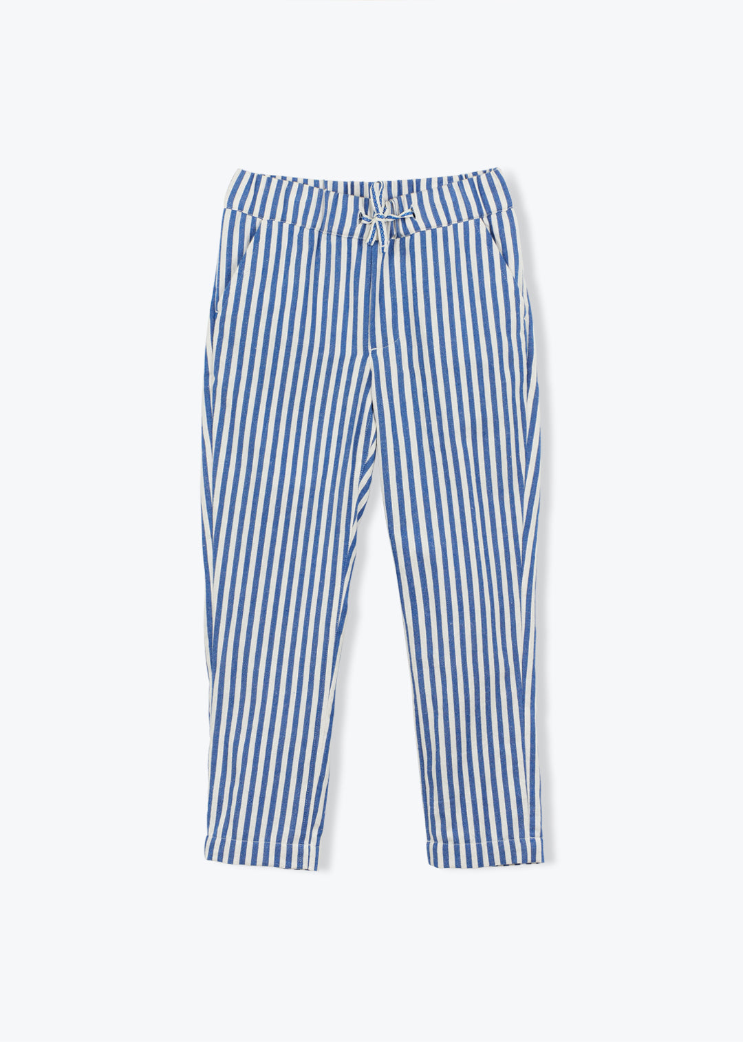 Trousers Denim Stripe Navy Florio - جيبة