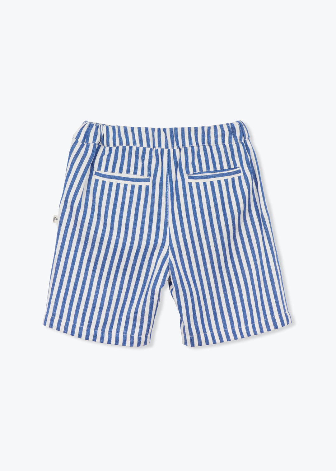 Shorts Boy Denim Stripe Navy Franck - قميص