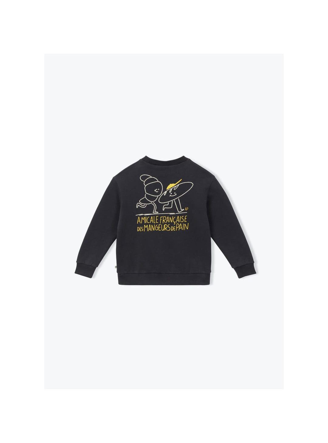 Arsène et les Pipelettes Bread Eater organic cotton kids sweatshirt