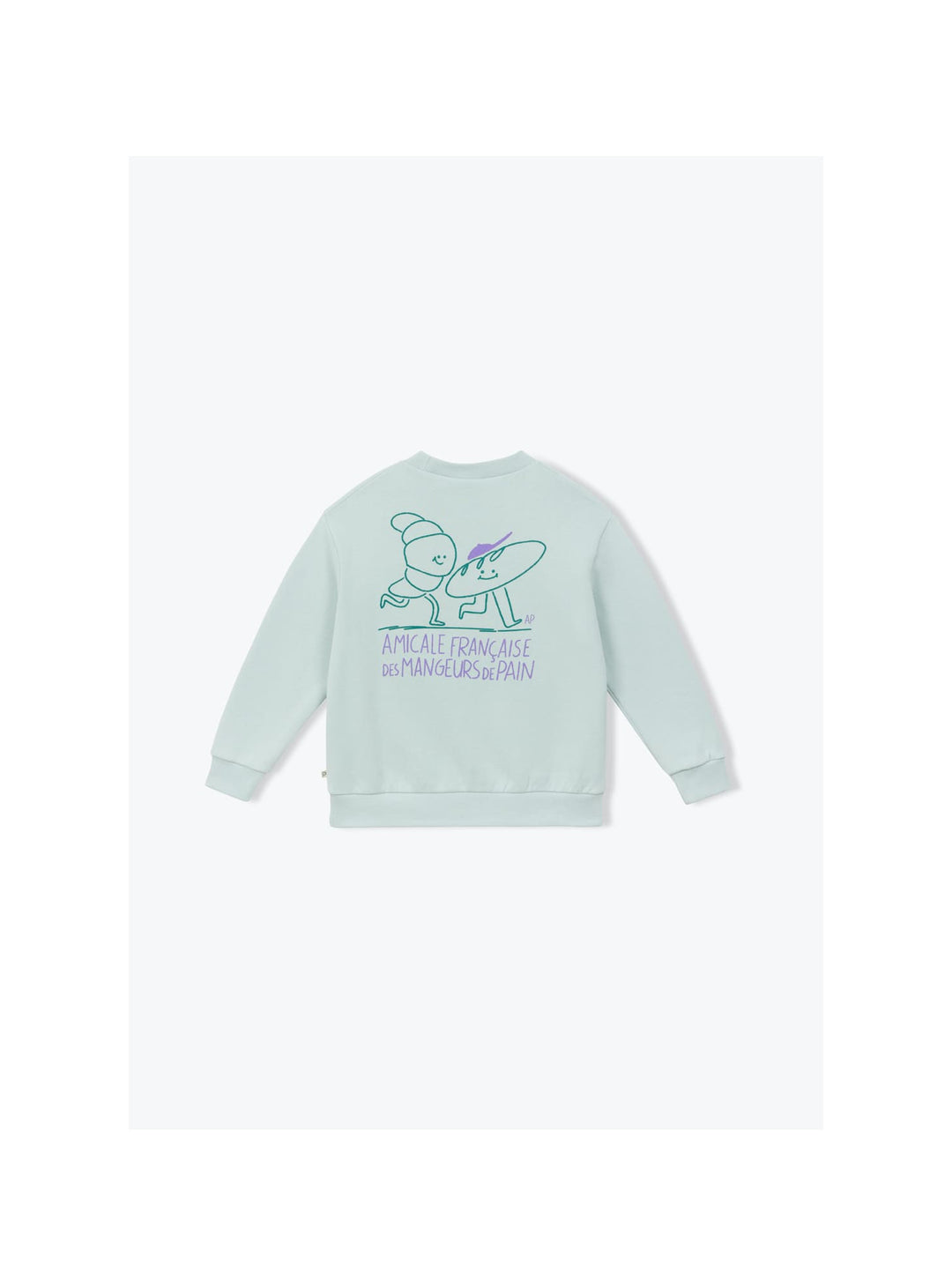 Arsène et les Pipelettes Bread Eater organic cotton kids sweatshirt
