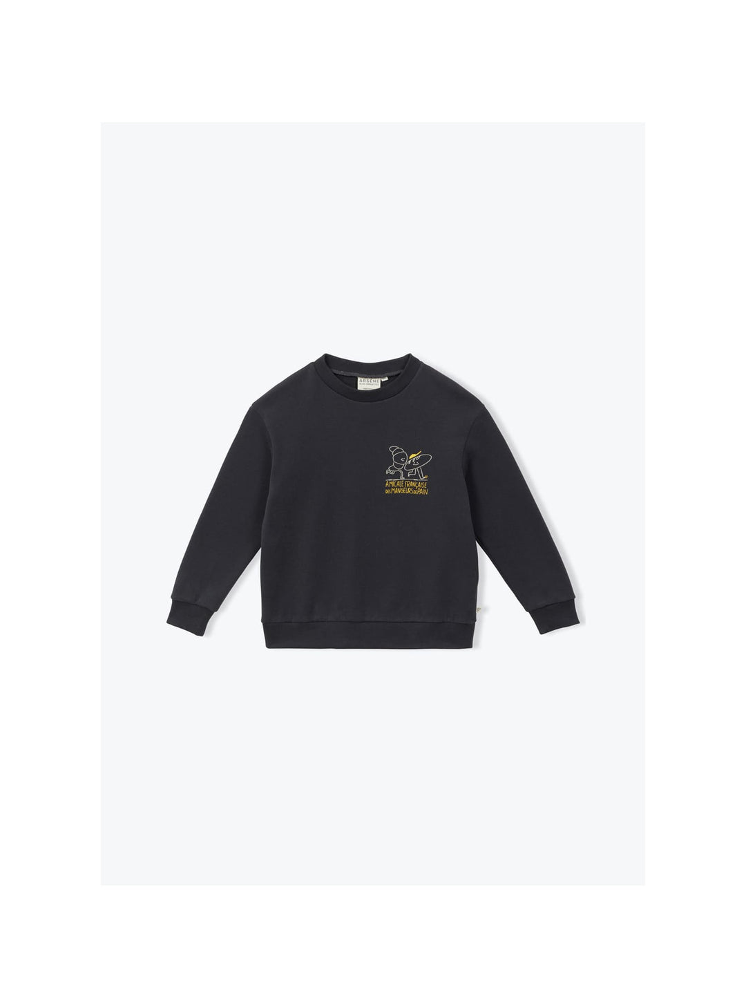 Arsène et les Pipelettes Bread Eater organic cotton kids sweatshirt