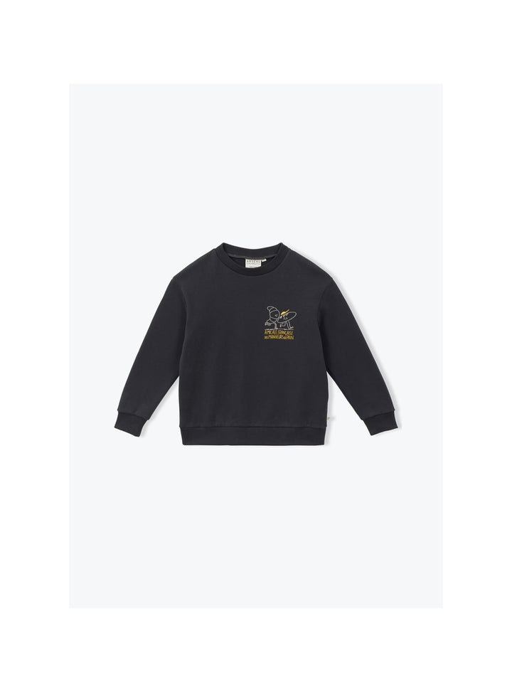 Arsène et les Pipelettes Bread Eater organic cotton kids sweatshirt
