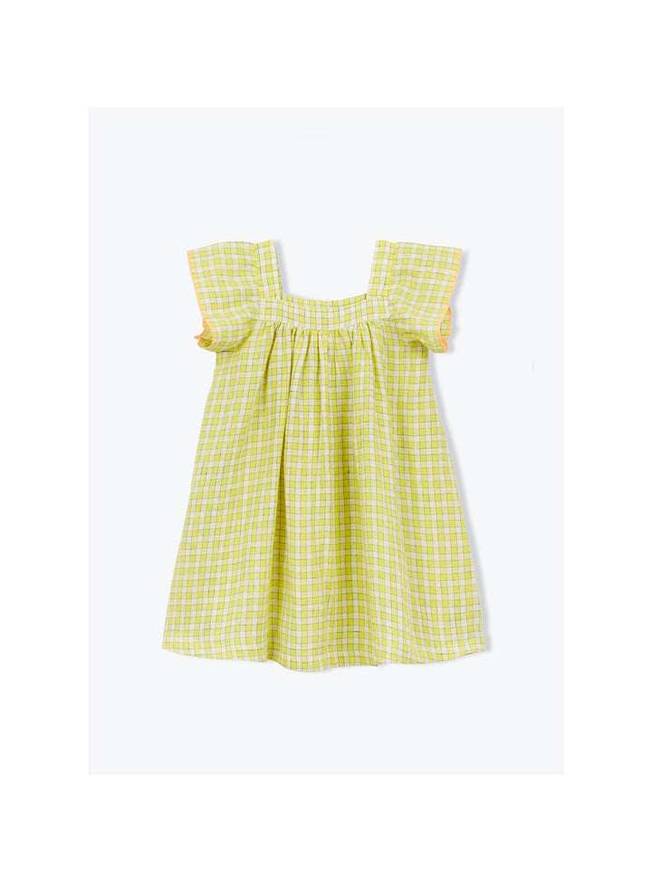 Dress Girl Filomene Yellow - يلهث
