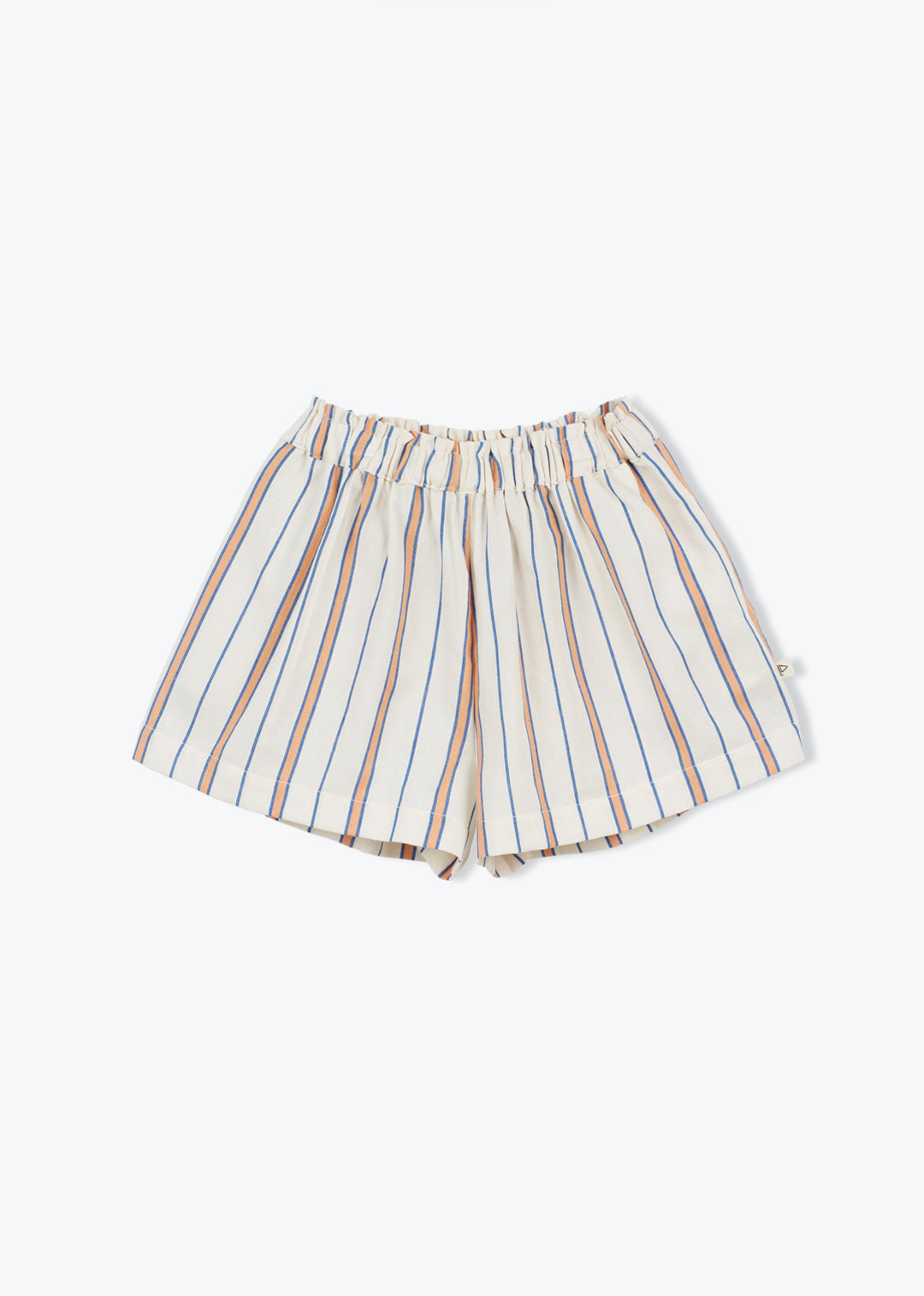 Short Girl Stripe Blue Floice - جيبة