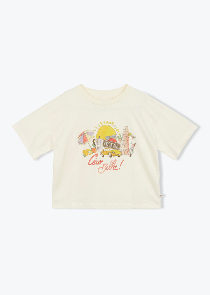 T-Shirt Girl Italie Franchesca - قميص