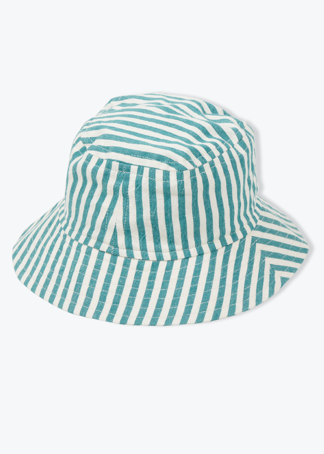 Hat Boy Denim Stripe Green - قبعة