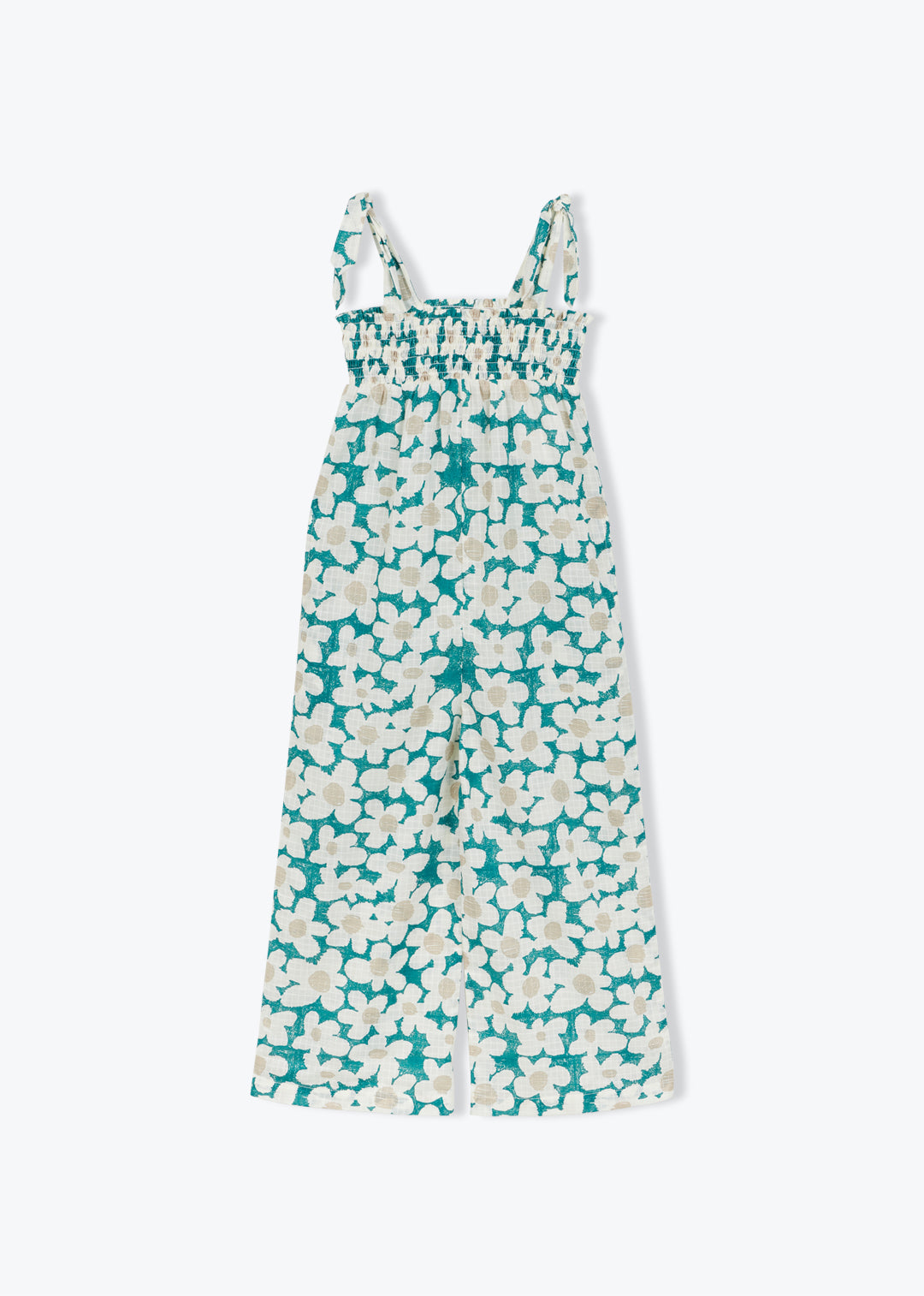 Jumpsuit Girl Flowers Green Faedra - يلهث