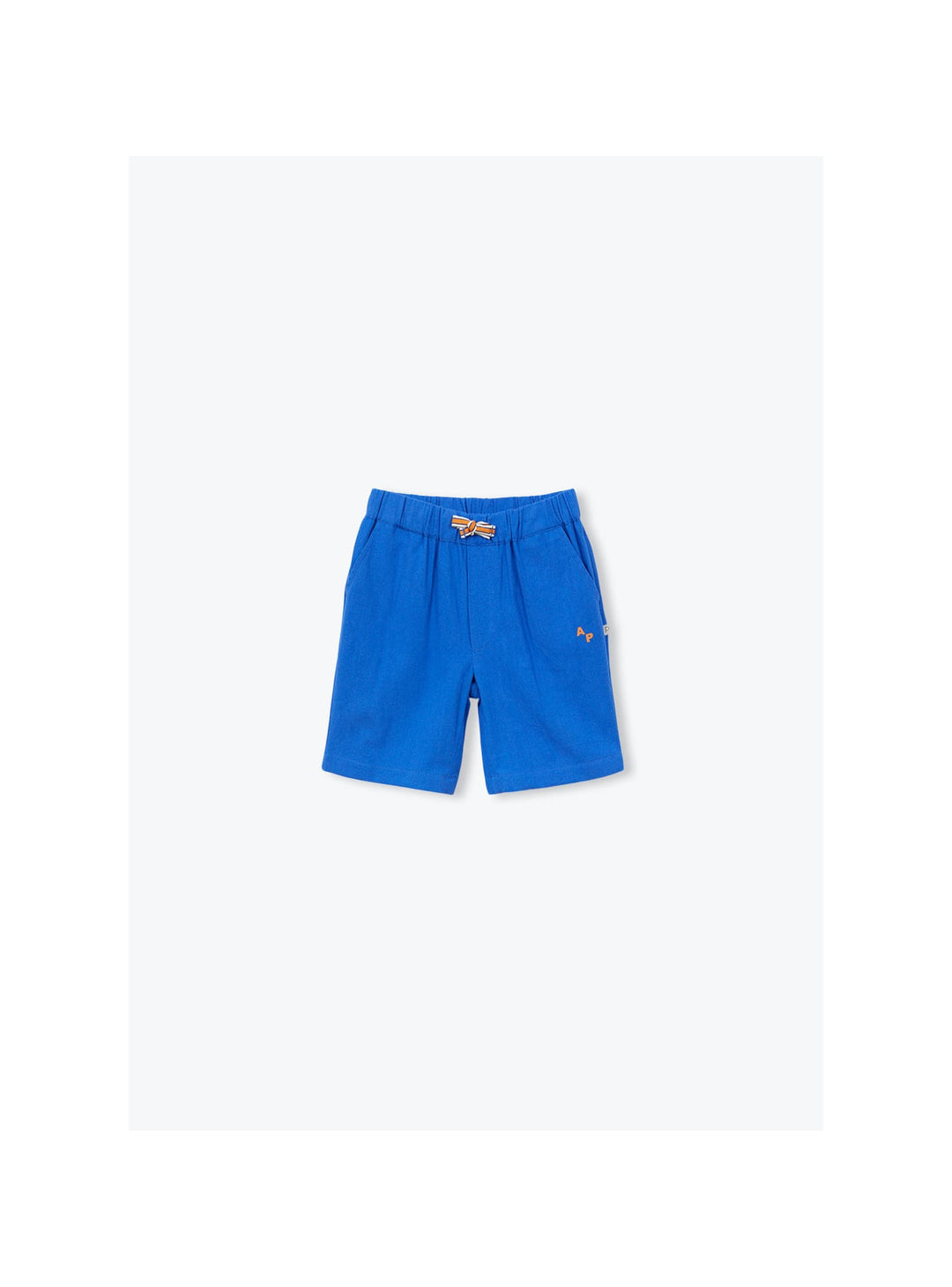 boys rust cotton bermuda shorts

