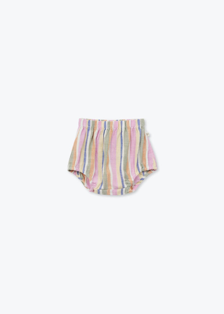 girls striped cotton bloomers in bayadere pattern