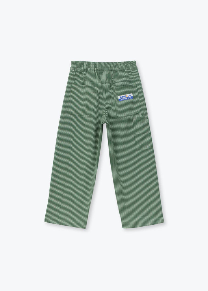 Arsène et les Pipelettes striped kids trousers for autumn and winter
