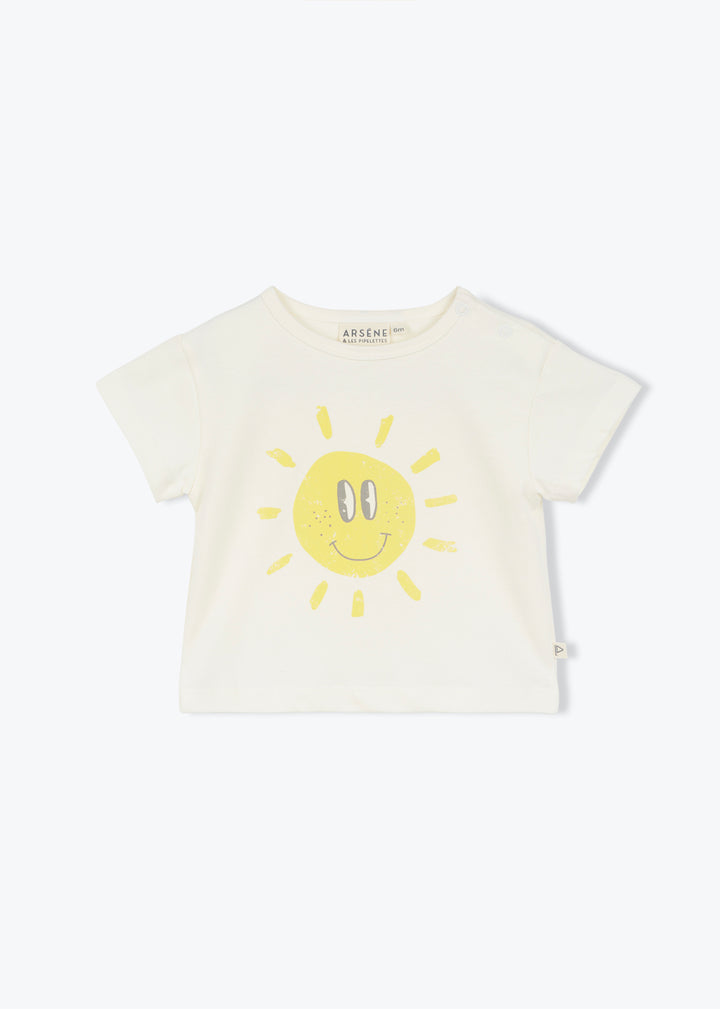 T-Shirt Baby Girl Sun Flori - فستان