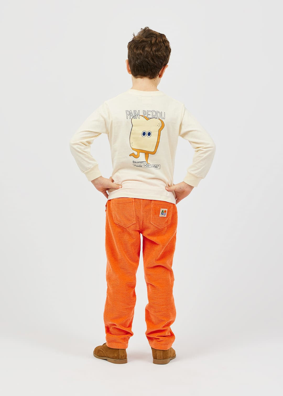 Arsène et les Pipelettes Pain Perdu organic cotton kids T-shirt