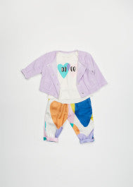 T-Shirt Baby Girl Heart Lover  Fidella - فستان