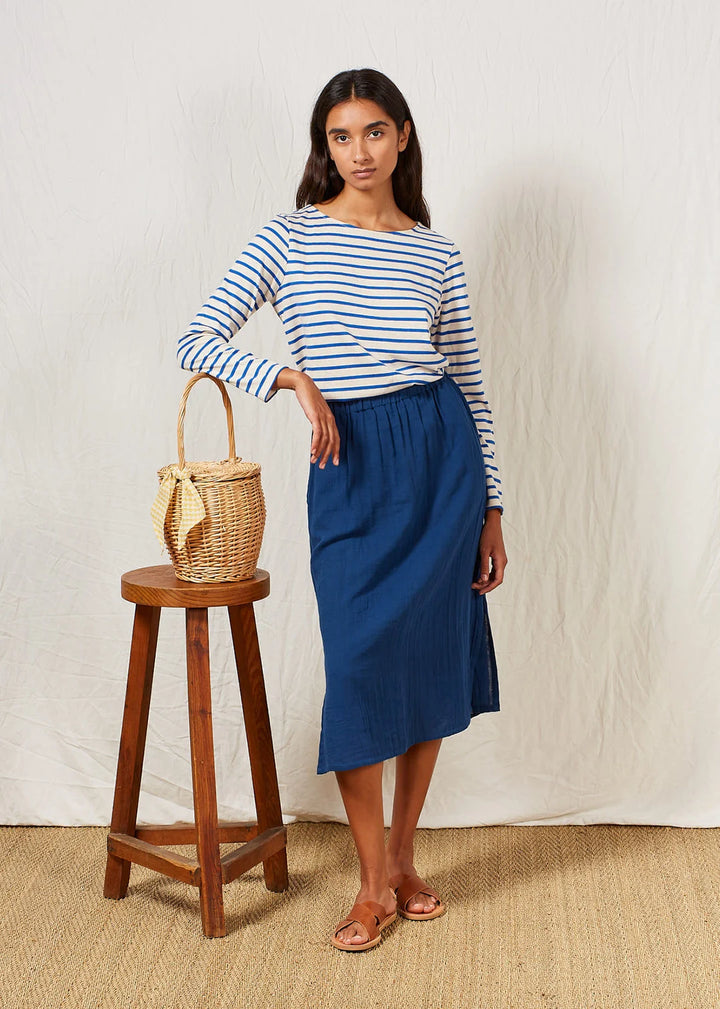 Women Skirt Florida Navy - تنورة