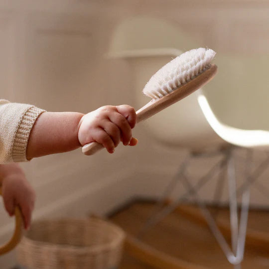 Baby Wooden Hairbrush - مُكَمِّلات
