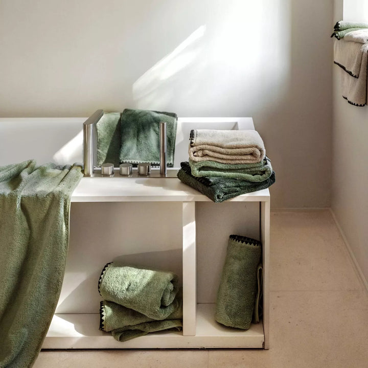 Issey Bath Towel - Celadon - مُكَمِّلات