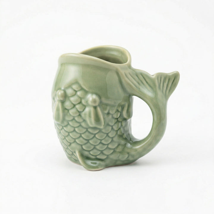 Nemo fish ceramic mug with raised design and glossy finish