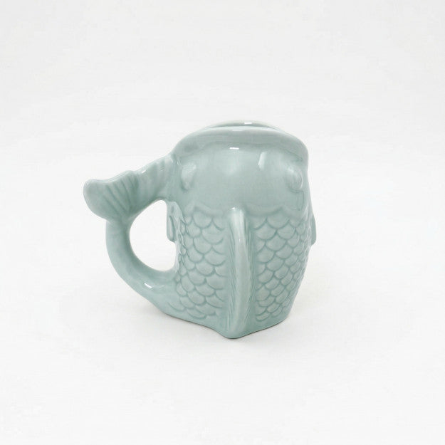 Nemo fish ceramic mug with raised design and glossy finish