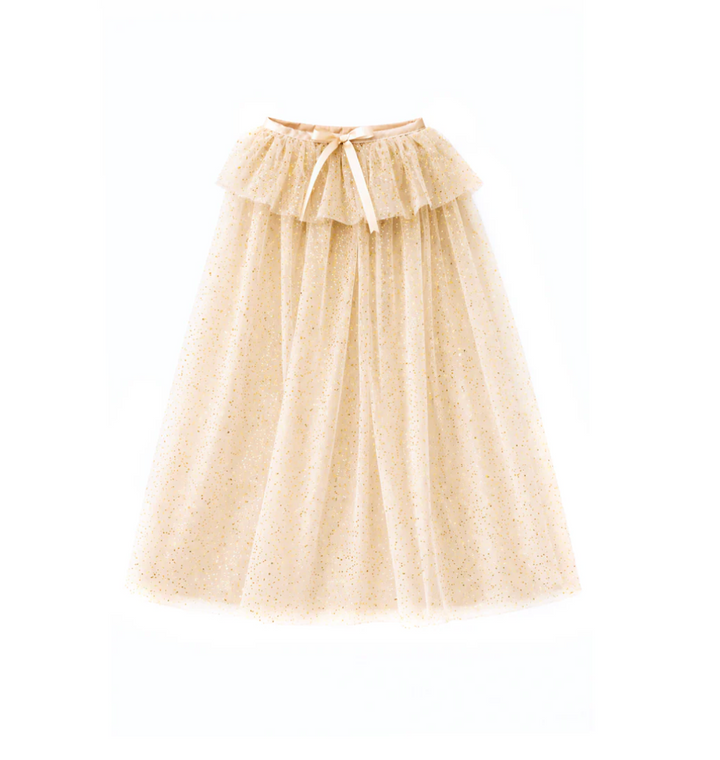 Billy Loves Audrey Trisha glitter tulle magic cape chocolate milk
