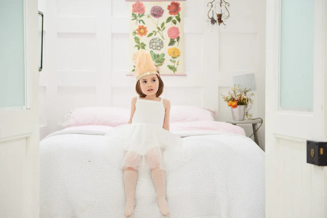Bunnytail Dress - White قلم