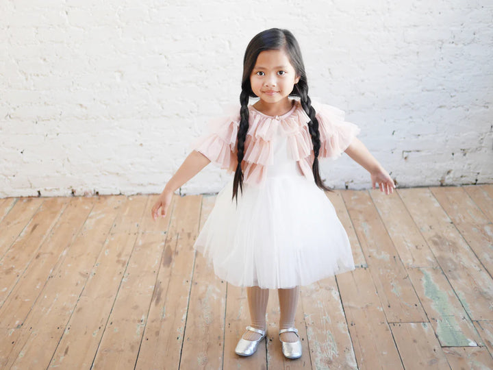 Bunnytail Dress - White قلم