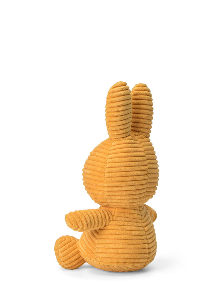 Miffy Sitting Corduroy Yellow - لعب الاطفال الطرية