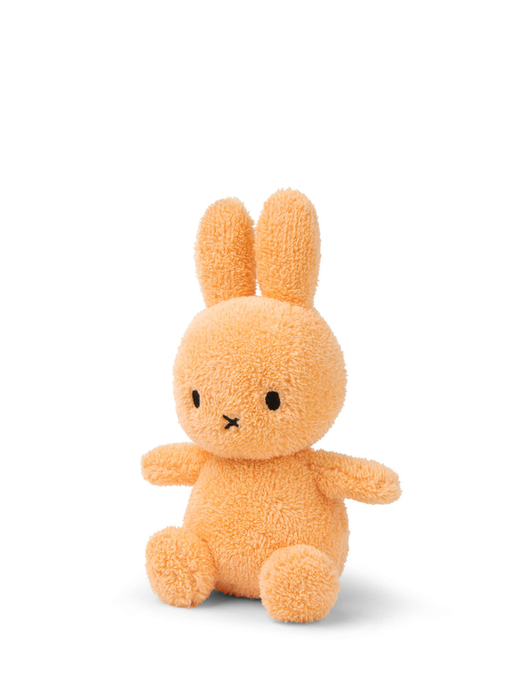 Miffy Sitting Terry Soft Orange - لعب الاطفال الطرية