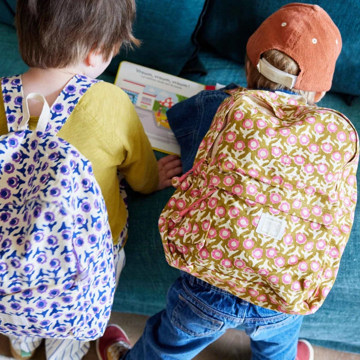 Backpack Biscotto - Isha Cassis  - حقيبة ظهر
