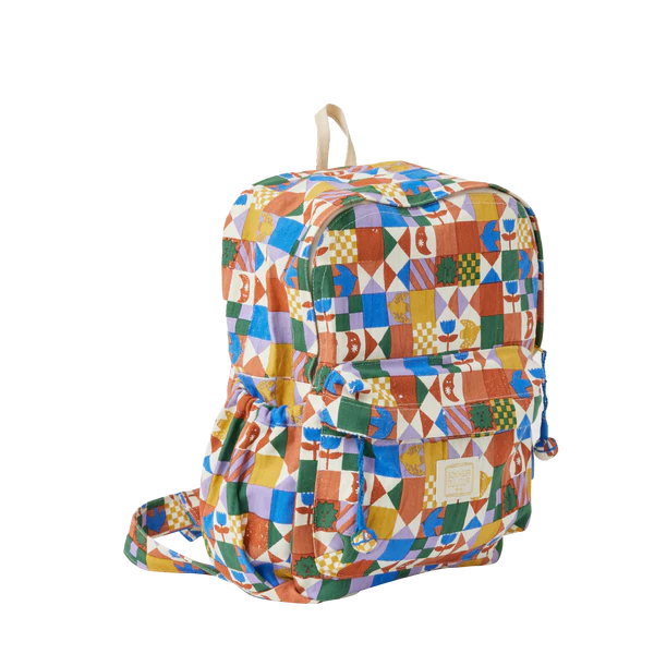 Backpack Biscotto - Patchy Blue  - حقيبة ظهر