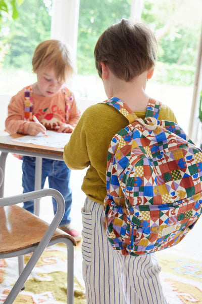 Backpack Biscotto - Patchy Blue  - حقيبة ظهر