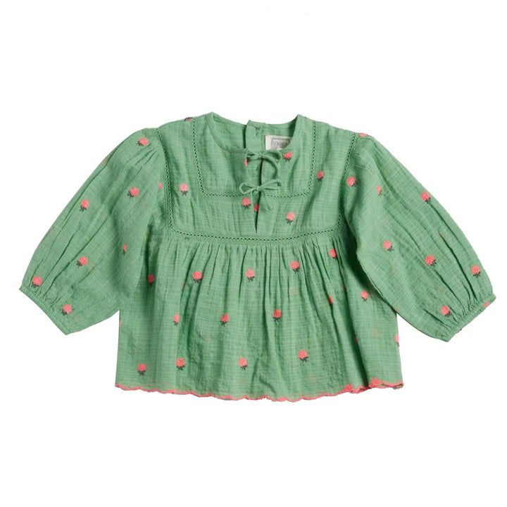 Blouse Girl Carolyn Green - قميص