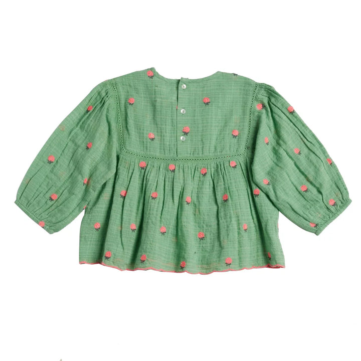 Blouse Girl Carolyn Green - قميص