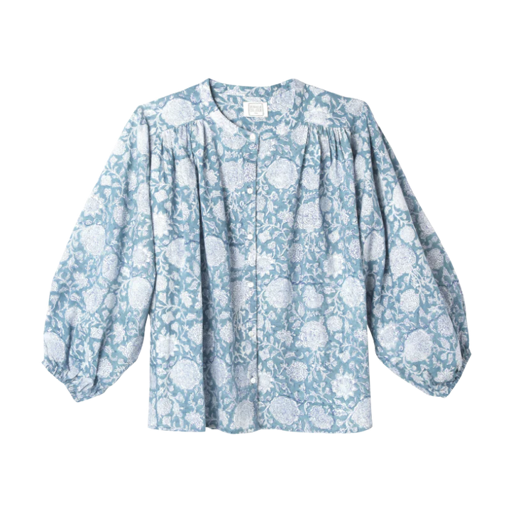 Women Blouse Oriana Tupia Blue - ملابس