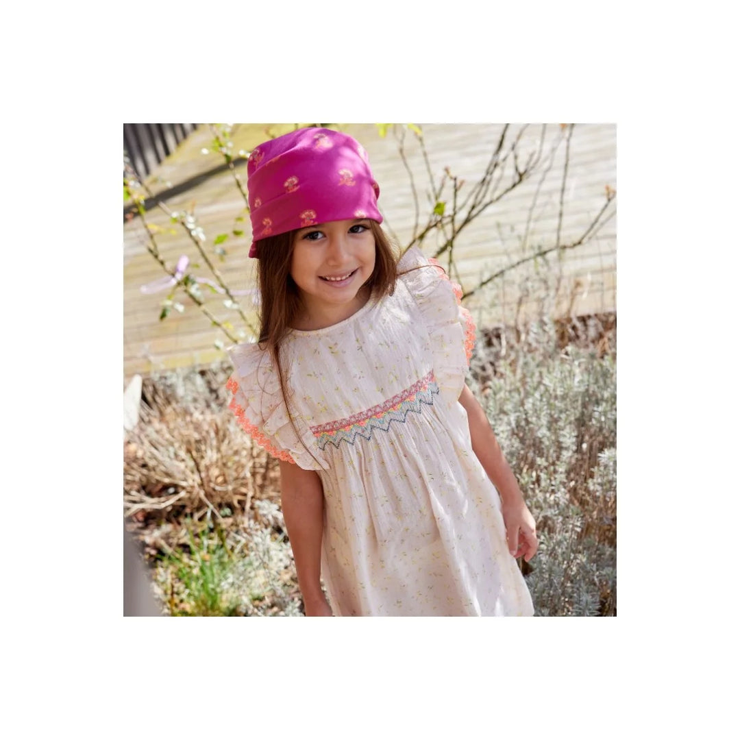 Dress Girl Lucia Pink - قميص
