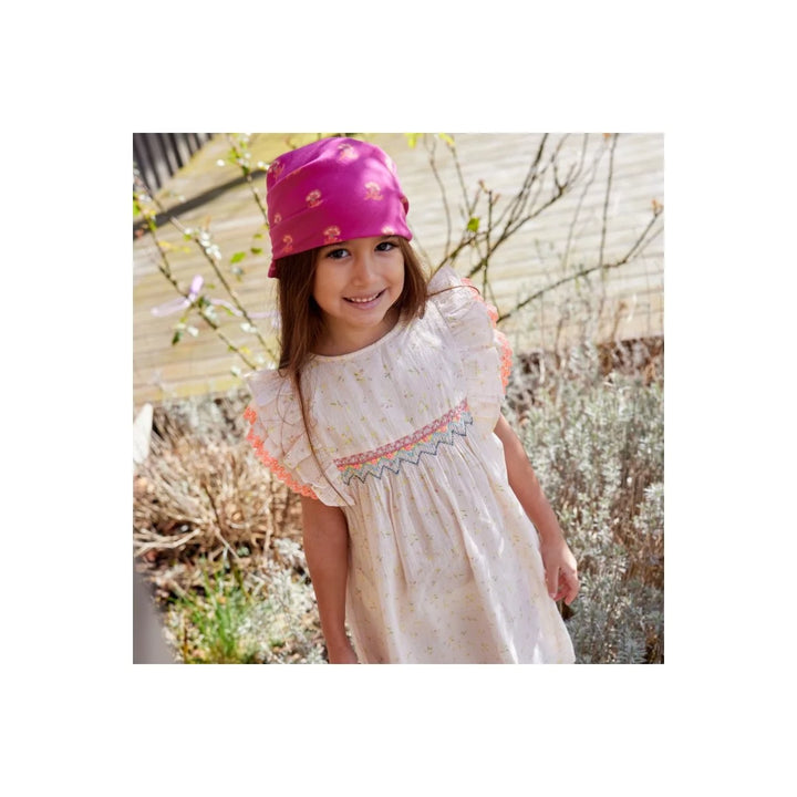 Dress Girl Lucia Pink - قميص