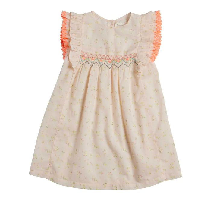 Dress Girl Lucia Pink - قميص