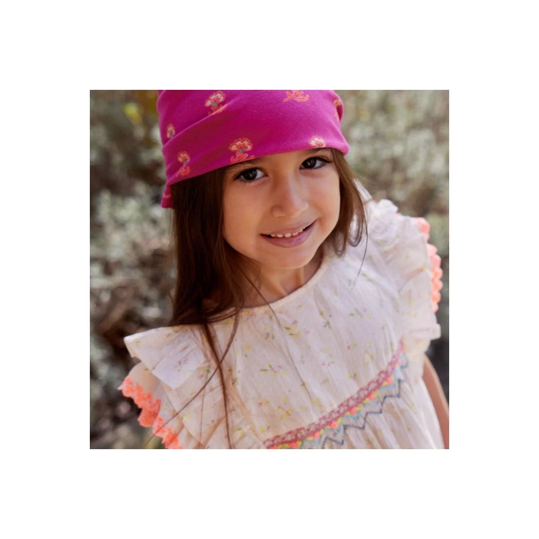 Dress Girl Lucia Pink - قميص