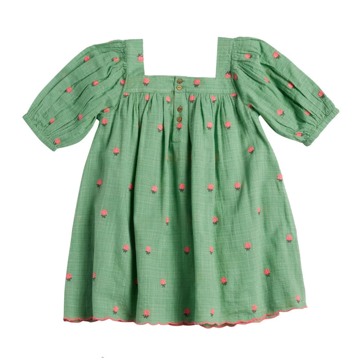 Dress Girl Patty Green - قميص