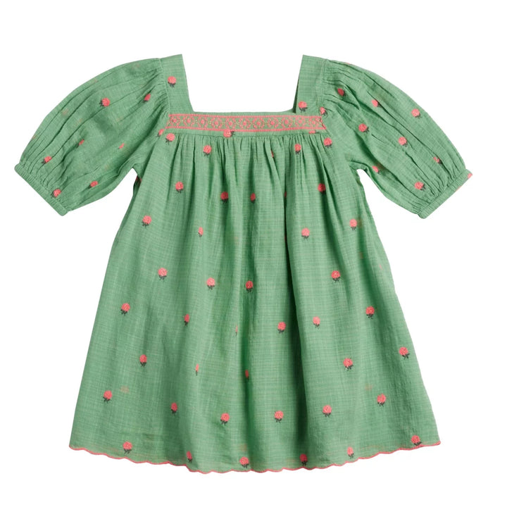 Dress Girl Patty Green - قميص