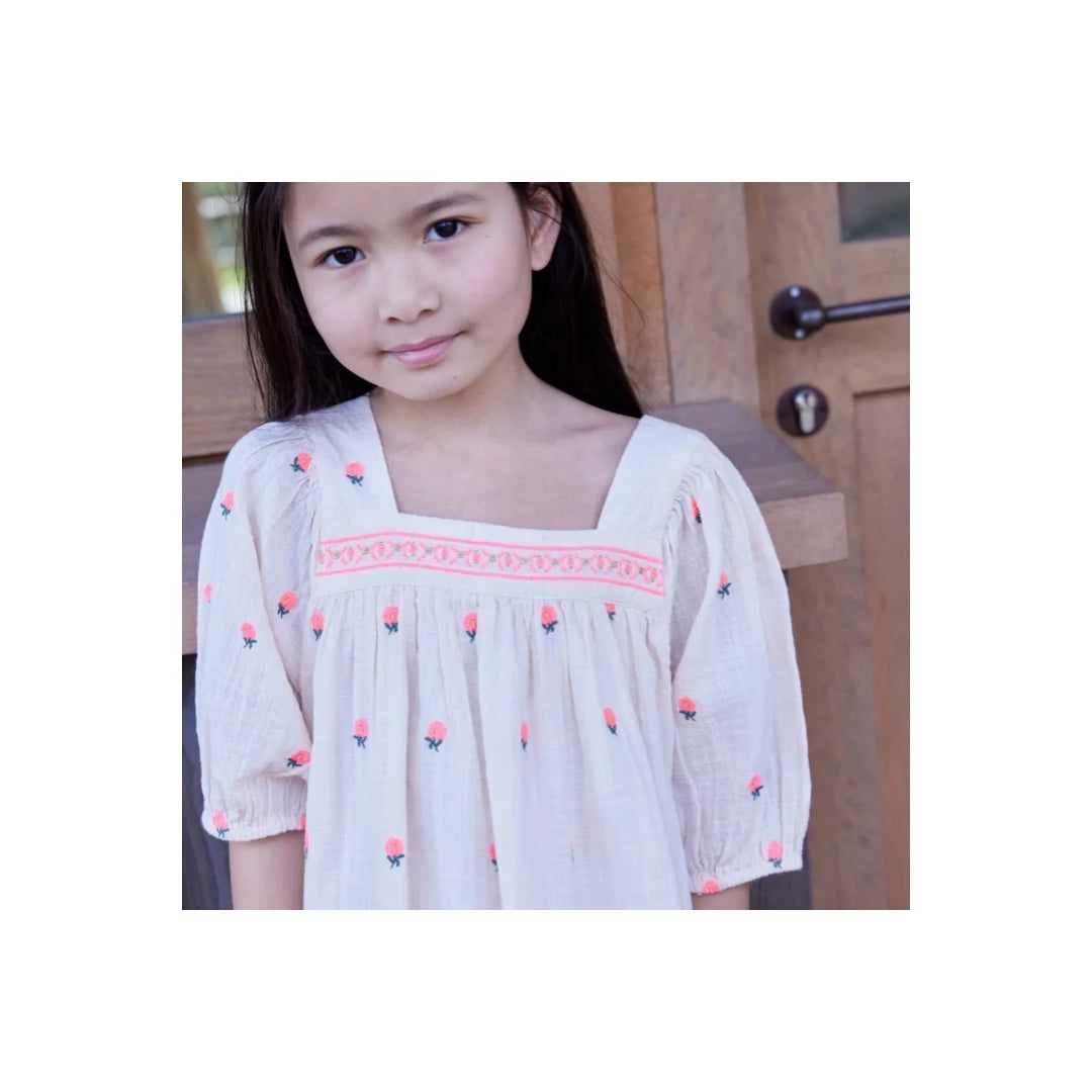 Dress Girl Patty Pink - قميص