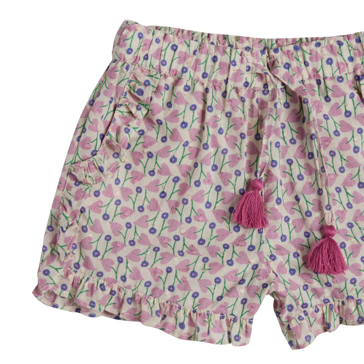 Shorts Girl Vera Mauve - قصير