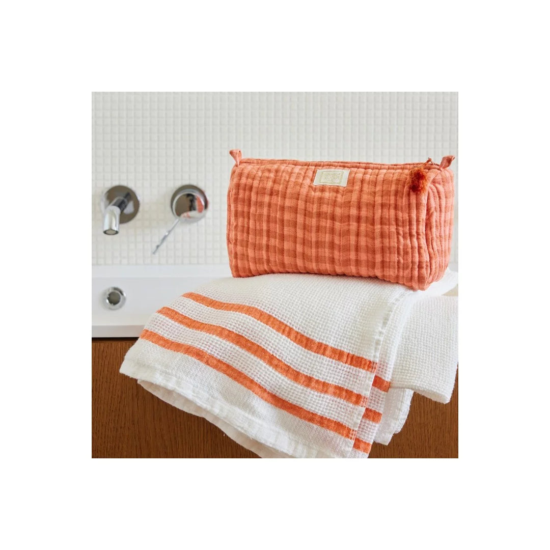 Cosmetic Bag Vichy Rose/Terracotta - كيس