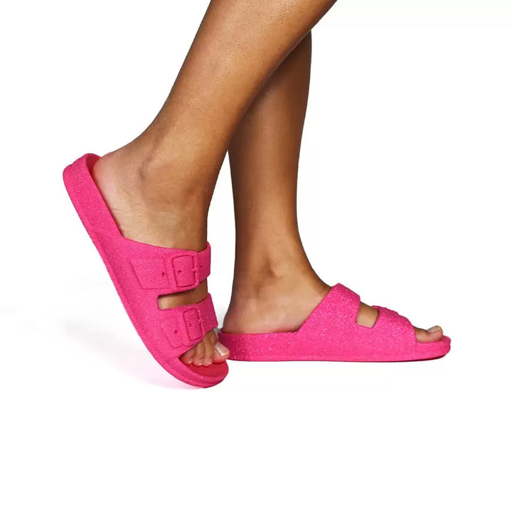 Neon Pink Fluo - Babies & Teen - أحذية