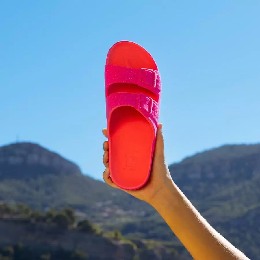 Neon Pink Fluo - Teen - أحذية