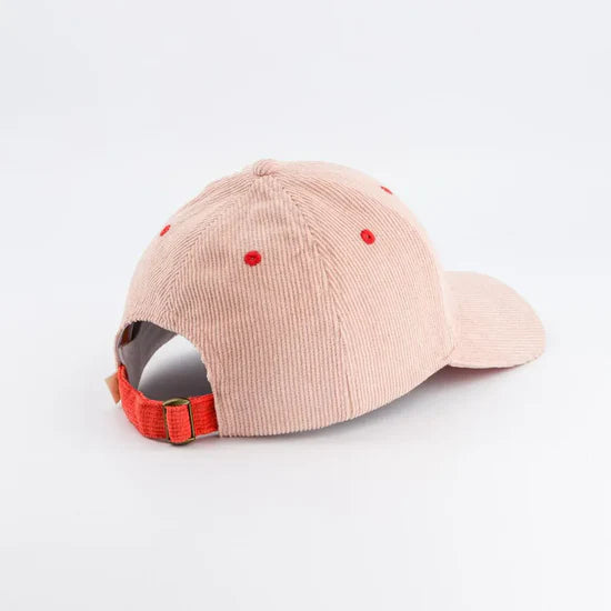 Cap Velvet  "Drama Queen" - Pink & Red - مستلزمات