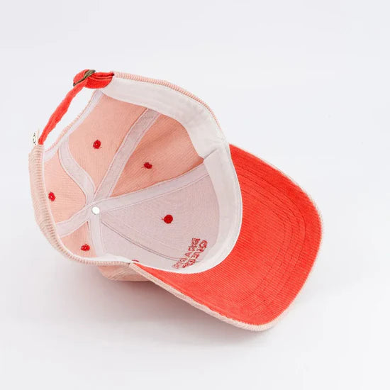 Cap Velvet  "Drama Queen" - Pink & Red - مستلزمات