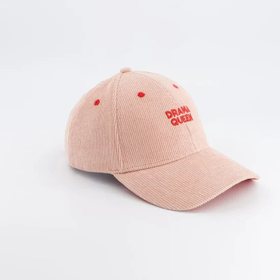 Cap Velvet  "Drama Queen" - Pink & Red - مستلزمات