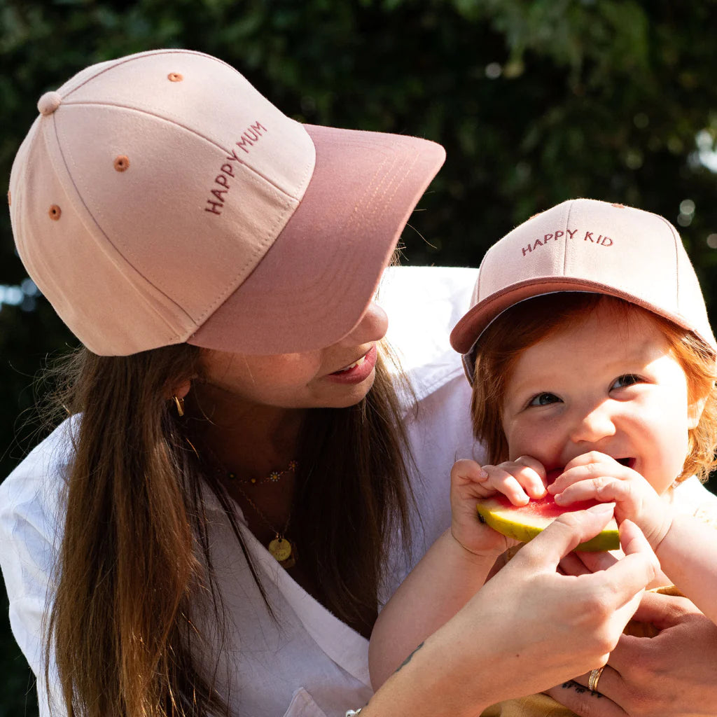 Cap "Happy Kid" Terracotta - Kids & Adult - مستلزمات